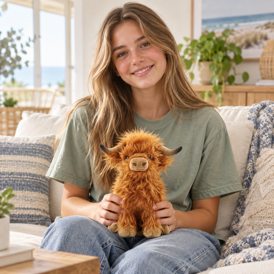 Plush Highland Cow