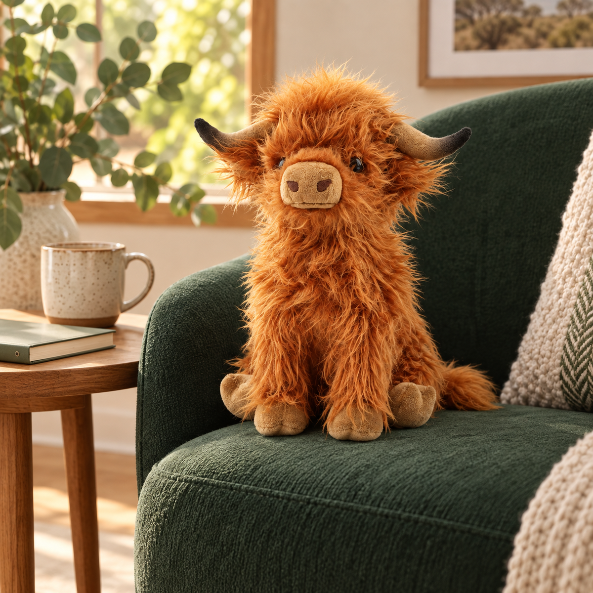 Plush Highland Cow