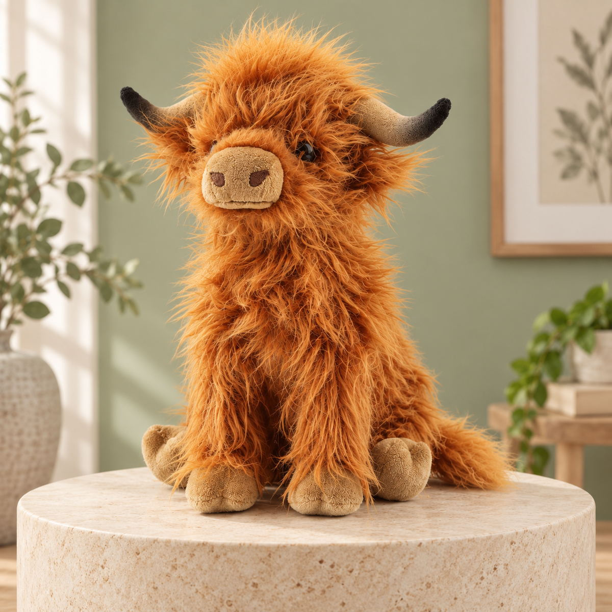 Plush Highland Cow