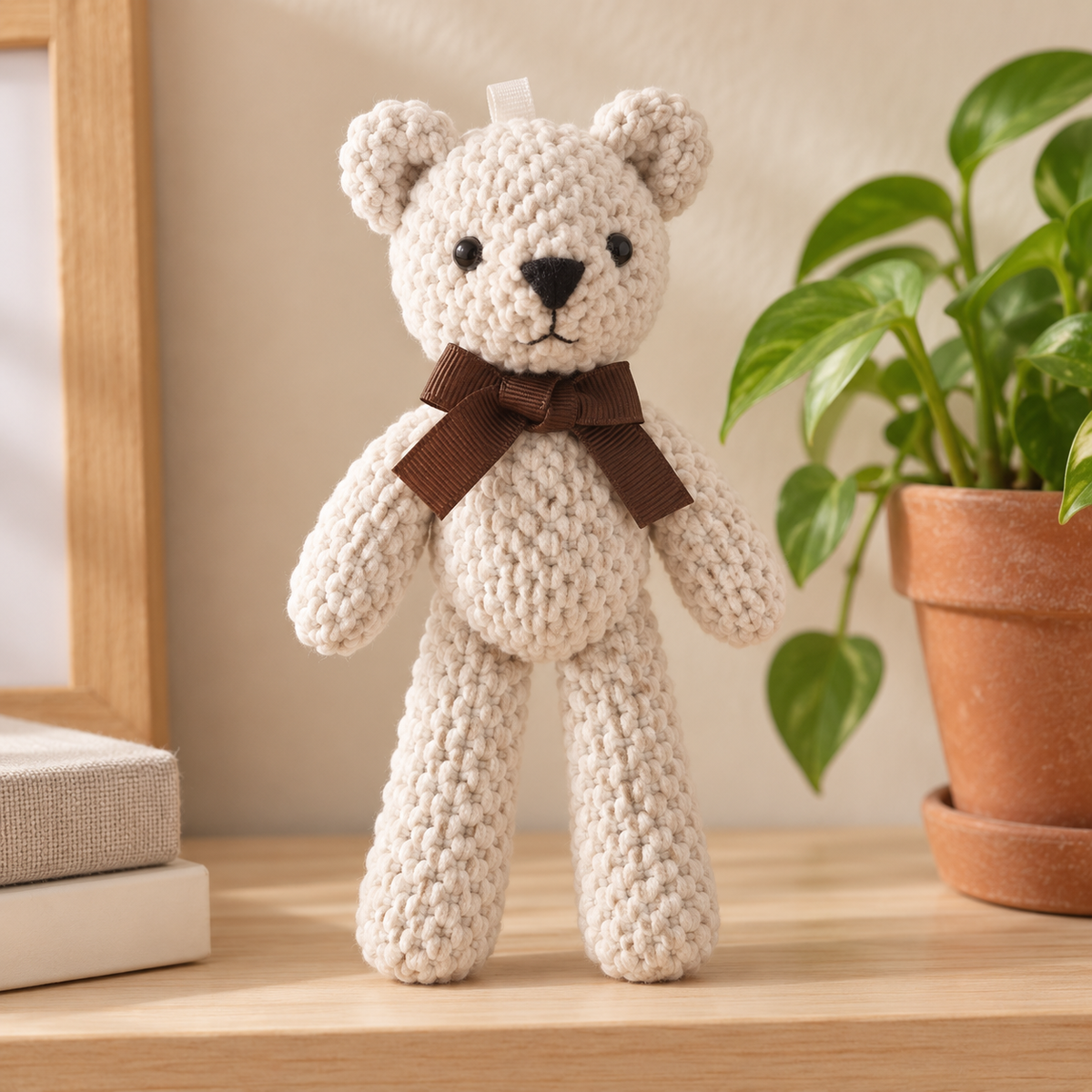 Plush Bear Keychain