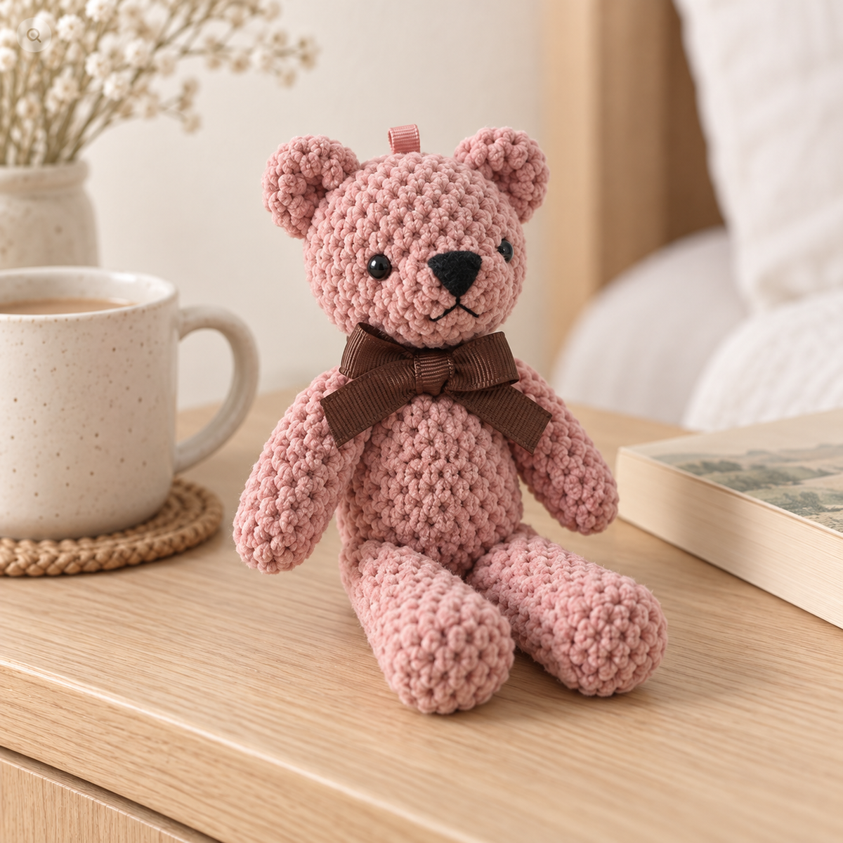 Plush Bear Keychain